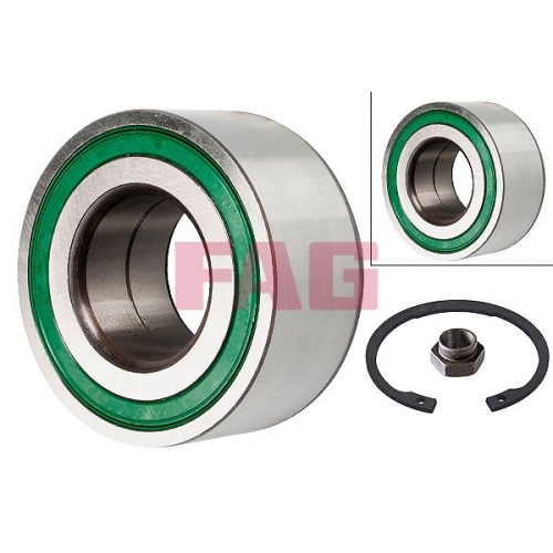 Radlagersatz FAG 713 6501 60 f&uuml;r CITRO&Euml;N PEUGEOT RENAULT, Vorderachse