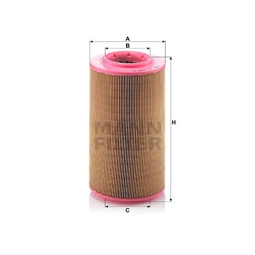 Luftfilter MANN-FILTER C 17 278 f&uuml;r CITRO&Euml;N FIAT PEUGEOT