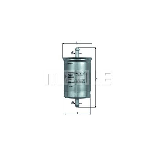 Kraftstofffilter KNECHT KL 171 f&uuml;r FORD GMC NISSAN OPEL TOYOTA