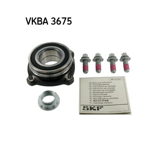 Radlagersatz SKF VKBA 3675 f&uuml;r BMW, Hinterachse
