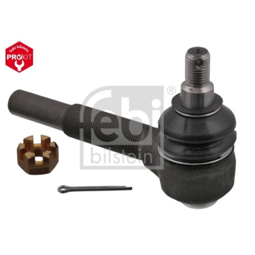 Febi Bilstein 41311 Spurstangenendst&uuml;ck mit Kronenmutter und Splint , 1 St&uuml;ck