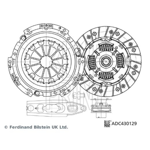 Blue Print 1x ADC430129BP Kupplungssatz