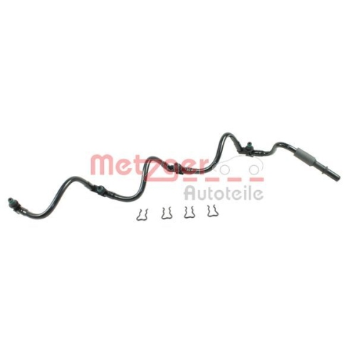 Schlauch, Leckkraftstoff METZGER 0840100 f&uuml;r OPEL RENAULT GENERAL MOTORS
