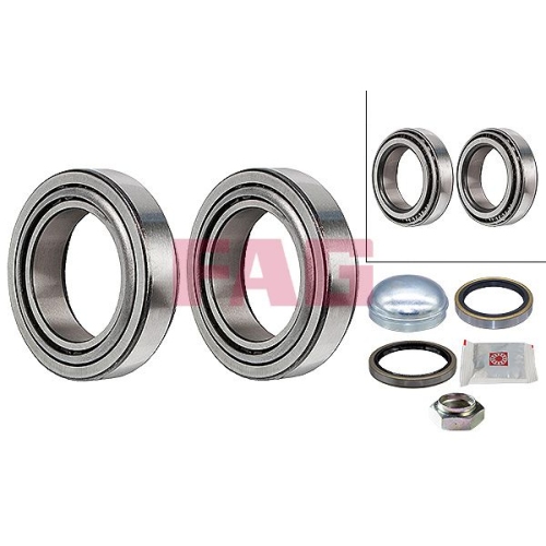 Radlagersatz FAG 713 6503 10 f&uuml;r CITRO&Euml;N FIAT PEUGEOT, Hinterachse, Vorderachse