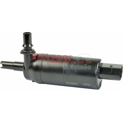 Waschwasserpumpe, Scheinwerferreinigung METZGER 2220053 GREENPARTS f&uuml;r VAG