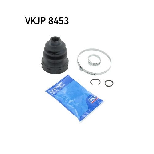 Faltenbalgsatz, Antriebswelle SKF VKJP 8453 f&uuml;r OPEL VAUXHALL, Vorderachse