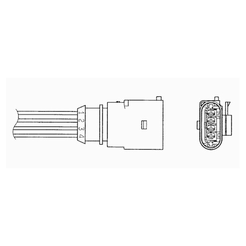 Lambdasonde NGK 95577 f&uuml;r AUDI SEAT SKODA VW LAMBORGHINI BENTLEY