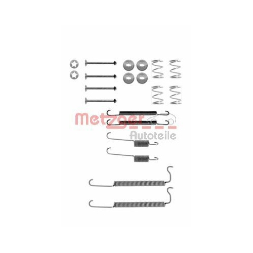 Zubeh&ouml;rsatz, Bremsbacken METZGER 105-0629 f&uuml;r OPEL, Hinterachse