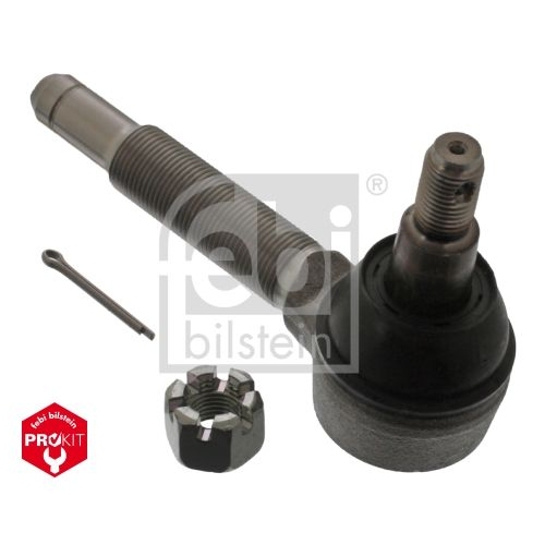 Febi Bilstein 41321 Spurstangenendst&uuml;ck mit Kronenmutter und Splint , 1 St&uuml;ck