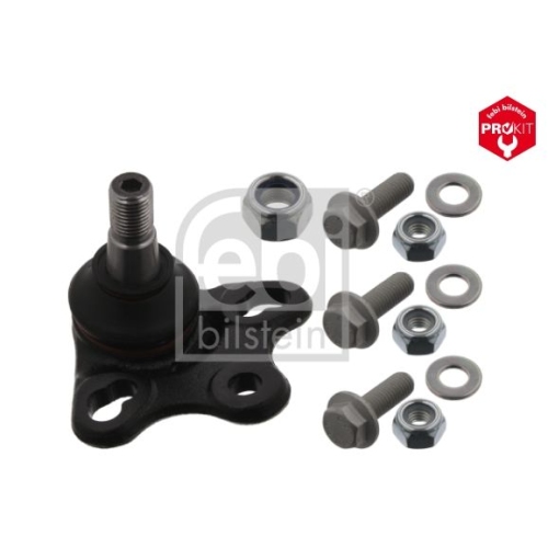 Febi Bilstein 34335 Traggelenk mit Schrauben, Unterlegscheiben und Sicherungsmuttern , 1 St&uuml;ck
