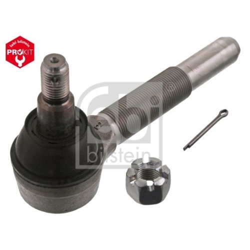 Febi Bilstein 41322 Spurstangenendst&uuml;ck mit Kronenmutter und Splint , 1 St&uuml;ck