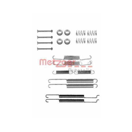 Zubeh&ouml;rsatz, Bremsbacken METZGER 105-0726 GREENPARTS f&uuml;r VAG, Hinterachse