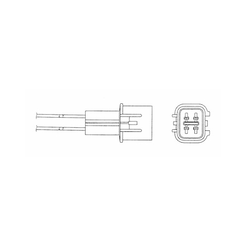 Lambdasonde NGK 95002 f&uuml;r MITSUBISHI
