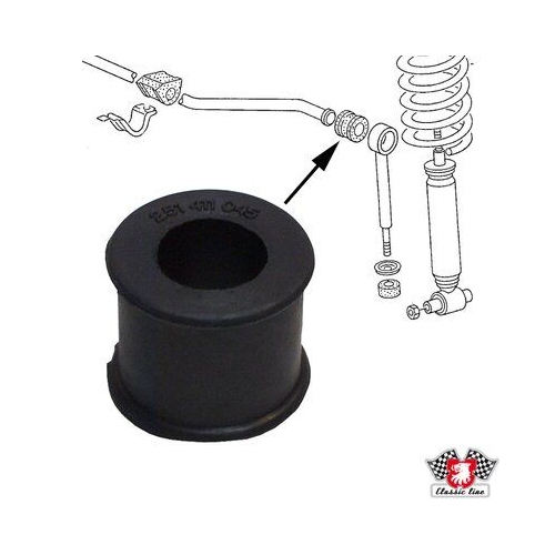 Lagerbuchse, Stabilisator JP GROUP 1140603300 CLASSIC f&uuml;r VW VAG, Vorderachse