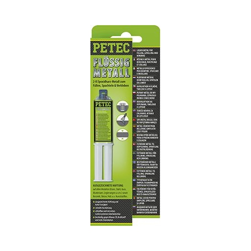 Epoxy-Klebstoff PETEC 97425 FL&Uuml;SSIGMETALL