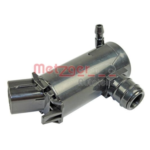 Waschwasserpumpe, Scheibenreinigung METZGER 2220052 f&uuml;r HYUNDAI KIA, vorne