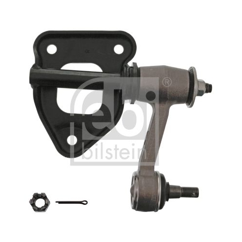 Febi Bilstein 41324 Lenkzwischenhebel mit Kronenmutter und Splint , 1 St&uuml;ck