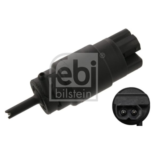 Febi Bilstein 04796 Waschwasserpumpe f&uuml;r Scheibenreinigungsanlage , 1 St&uuml;ck