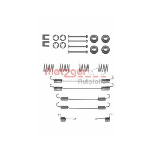 Zubeh&ouml;rsatz, Bremsbacken METZGER 105-0747 f&uuml;r NISSAN RENAULT CITRO&Euml;N/PEUGEOT