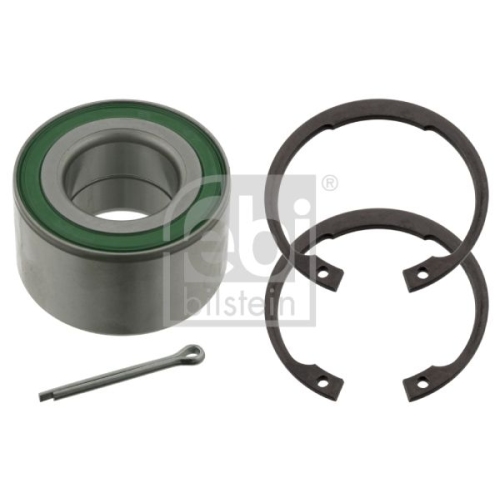 Febi Bilstein 04799 Radlagersatz mit Sicherungsringen und Splint , 1 St&uuml;ck