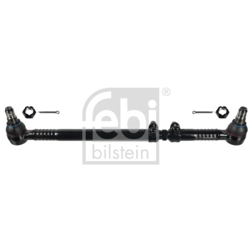 Febi Bilstein 108056 Spurstange mit Kronenmuttern und Splinten, 1 St&uuml;ck