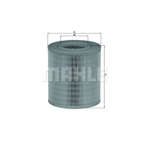 Luftfilter KNECHT LX 1253 f&uuml;r VAG AUDI (FAW)