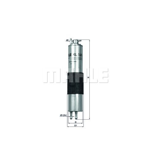 Kraftstofffilter KNECHT KL 149 f&uuml;r BMW KAYSER