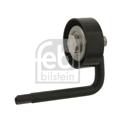 Febi Bilstein 30116 Spannrolle mit Halter, f&uuml;r Keilrippenriemen , 1 St&uuml;ck