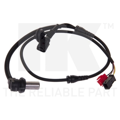 Sensor, Raddrehzahl NK 294709 f&uuml;r AUDI SEAT SKODA VW, Vorderachse, links, rechts