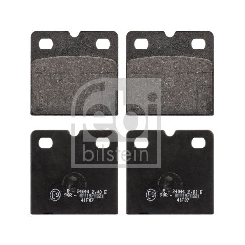 Febi Bilstein 116087 Bremsbelagsatz , 1 St&uuml;ck