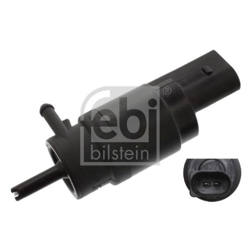 Febi Bilstein 1x 12793 Waschwasserpumpe Scheiben- und Scheinwerferreinigung