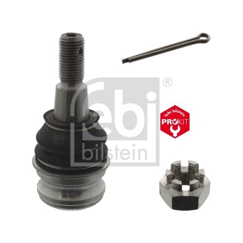 Febi Bilstein 42807 Traggelenk mit Kronenmutter und Splint , 1 St&uuml;ck