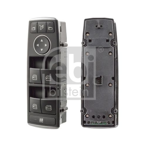Febi Bilstein 100943 Schaltereinheit f&uuml;r elektr. Fensterheber, Spiegelverstellung und &ndash;heizung, 1 St&uuml;ck