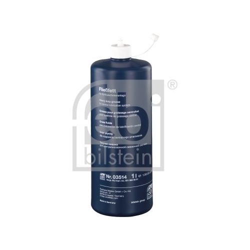 Febi Bilstein 1x 03514 Flie&szlig;fett f&uuml;r Zentralschmieranlage