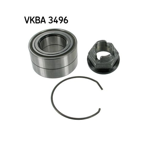 Radlagersatz SKF VKBA 3496 f&uuml;r MAN RENAULT DACIA, Vorderachse