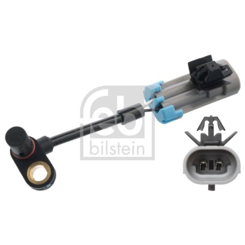 Febi Bilstein 106652 ABS-Sensor mit Befestigungsschraube, 1 St&uuml;ck