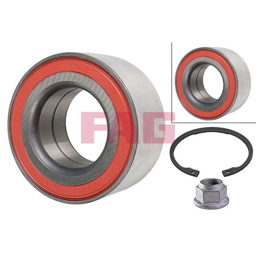 Radlagersatz FAG 713 6670 50 f&uuml;r MERCEDES-BENZ, Hinterachse, Vorderachse