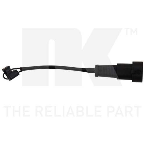 Warnkontakt, Bremsbelagverschlei&szlig; NK 280180 f&uuml;r IVECO, Hinterachse, Vorderachse