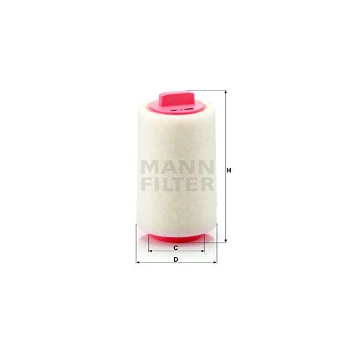 Luftfilter MANN-FILTER C 1287 f&uuml;r BMW