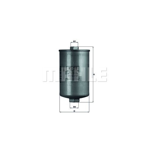 Kraftstofffilter KNECHT KL 28 f&uuml;r GMC VAG KAYSER