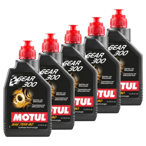 MOTUL Getriebe Gear 300 75W-90 Leichtlaufgetriebe&ouml;l API GL 4+5 5x1 Liter