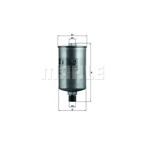 Kraftstofffilter KNECHT KL 88 f&uuml;r VAG KAYSER