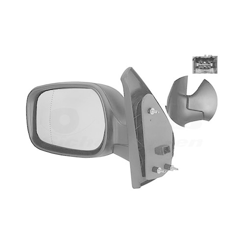 Au&szlig;enspiegel VAN WEZEL 4310817 * HAGUS * f&uuml;r RENAULT, links
