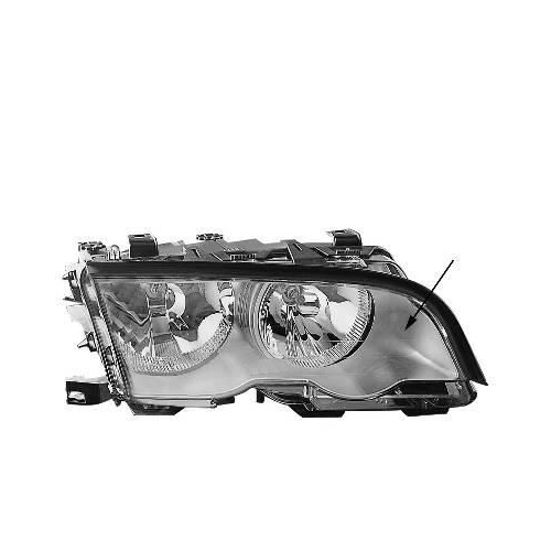 Hauptscheinwerfer VAN WEZEL 0646962 f&uuml;r BMW, rechts