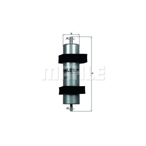Kraftstofffilter KNECHT KL 596 f&uuml;r VAG