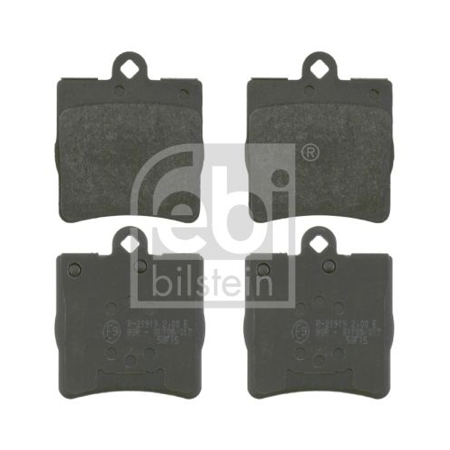 Febi Bilstein 16474 Bremsbelagsatz , 1 St&uuml;ck