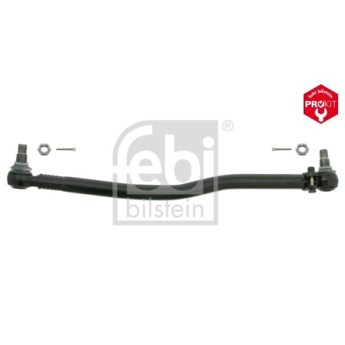 Febi Bilstein 18801 Lenkstange mit Kronenmuttern und Splinten, vom Lenkgetriebe zur 1. Vorderachse , 1 St&uuml;ck