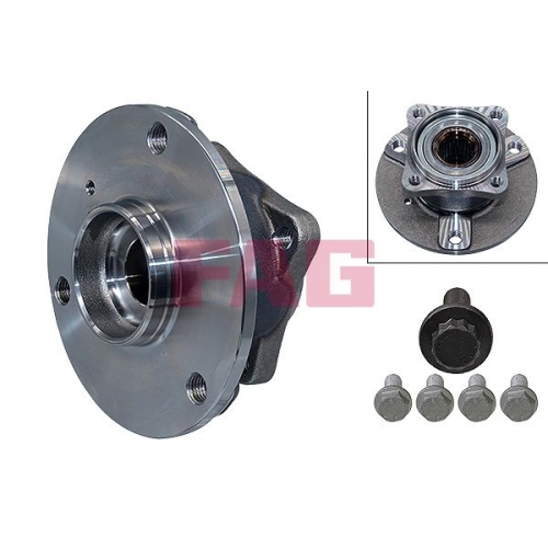 Radlagersatz FAG 713 6673 40 f&uuml;r SMART, Hinterachse