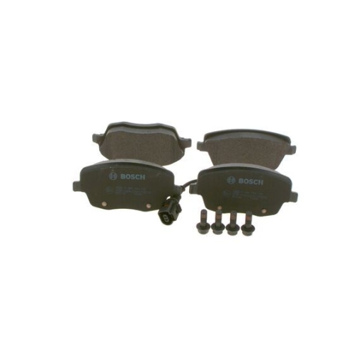 Bremsbelagsatz, Scheibenbremse BOSCH 0 986 494 105 f&uuml;r AUDI SEAT SKODA VW