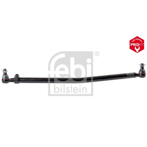Febi Bilstein 39778 Lenkstange mit Kronenmuttern und Splinten, vom Lenkgetriebe zur 1. Vorderachse , 1 St&uuml;ck